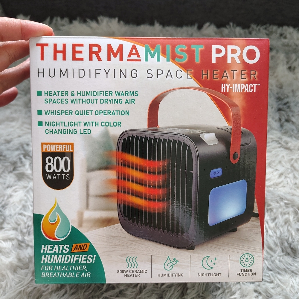 *Like New* ThermaMist Pro 800 Watt Humidifying Space Heater